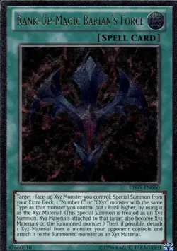 Rank-Up-Magic Barian's Force Unl Ed Ultimate Rare LTGY-EN060 Yu-Gi-Oh! - Image 1