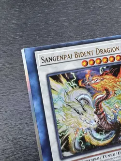 YuGiOh! Sangenpai Bident Dragon MP25 - Error Misprint Miscut 1st Edition NM - Image 3