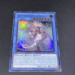 Yu-Gi-Oh TCG Saffira, Divine Dragon of the Voiceless Voice Lde EN034 Ultra NM - Image 1
