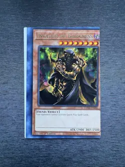 YuGiOh! Invader Of Darkness TAMA - Error Misprint Miscut 1st Edition Near Mint - Image 1