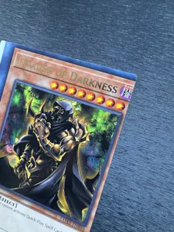 YuGiOh! Invader Of Darkness TAMA - Error Misprint Miscut 1st Edition Near Mint - Image 3