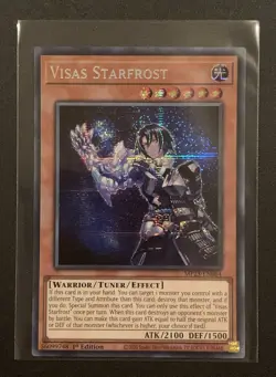 Visas Starfrost - MP23-EN064 - Prismatic Secret Rare - 1st Edition - YuGiOh TCG - Image 1