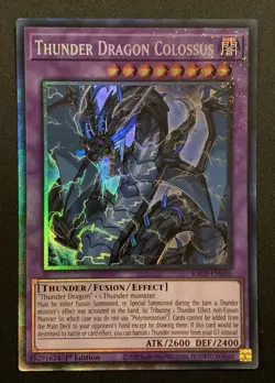 Thunder Dragon Colossus - RA03-EN036 - Collector's Rare - 1st Edition - YuGiOh - Image 1