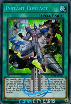 Yugioh Instant Contact POTE-EN052 Secret Rare 1st Edition - Image 1