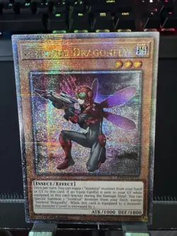 Yu-Gi-Oh! Inzektor Dragonfly Quarter Century Secret Rare RA04-EN172 1st Ed NM/M - Image 1