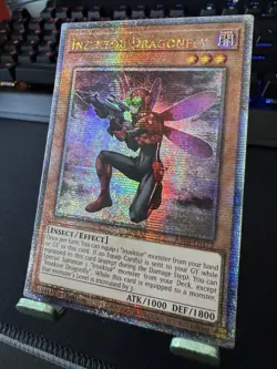 Yu-Gi-Oh! Inzektor Dragonfly Quarter Century Secret Rare RA04-EN172 1st Ed NM/M - Image 2