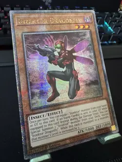 Yu-Gi-Oh! Inzektor Dragonfly Quarter Century Secret Rare RA04-EN172 1st Ed NM/M - Image 3