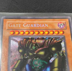 Yu-Gi-Oh! Gate Guardian MRD-000 Metal Raiders Secret Rare LP Unlimited Edition - Image 5