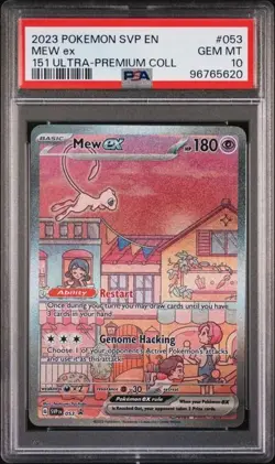 Pokemon 151 Mew EX 053 - Ultra-Premium Collection - PSA 10 Card - Image 1