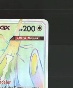 Celesteela GX 228/214 Unbroken Bonds Rainbow Secret Rare Holo Pokemon Card LP - Image 4