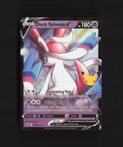 Dark Sylveon V SWSH134 Black Star Promo Holo Pokemon Card - Image 1