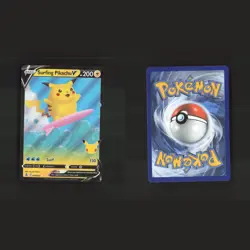 Raichu GX & Pikachu V ULTRA RARE Holos Promos Bundle Set 5 Pokemon Cards Lot - Image 5