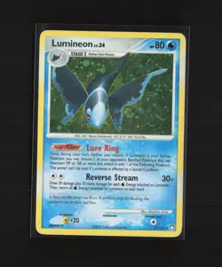 Luminenon 11/123 Mysterious Treasures Holo Rare Pokemon Card - Image 2