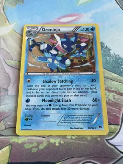 Greninja 40/122 Breakpoint Cracked Ice Holo Pokemon Card LP - Image 1