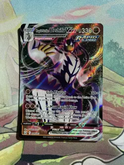 Pokemon Battle Styles Rapid Strike Urshifu VMAX 088/163 Ultra Rare Holo Card - Image 1