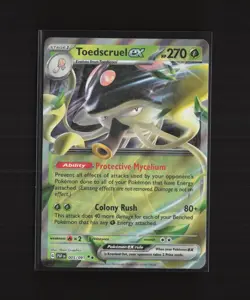 Toedscruel ex 005/091 Paldean Fates Ultra Rare Holo Pokemon Card - Image 2
