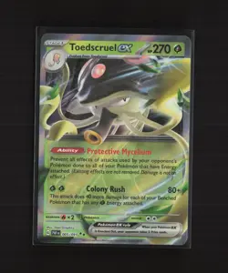 Toedscruel ex 005/091 Paldean Fates Ultra Rare Holo Pokemon Card - Image 4