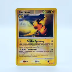 Pokemon TCG Karte - Raichu 27/99 Reverse Holo Platin Arceus Rare EXC - Image 1