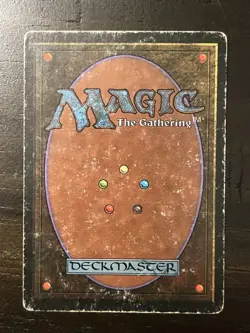 MTG Crusade Revised Edition Regular Rare - BANNED card Very Heavy Play - Image 2