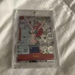 One Piece Nami PRB Manga SR SEC AA SP Leader Lot Japanese & English cards - Image 2