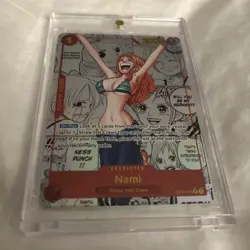 One Piece Nami PRB Manga SR SEC AA SP Leader Lot Japanese & English cards - Image 3