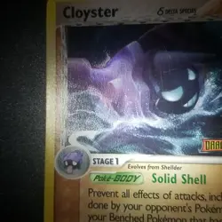 Cloyster 14/101 - Stamped HOLO RARE - EX Dragon Frontiers - POKEMON CARD - NM - Image 5