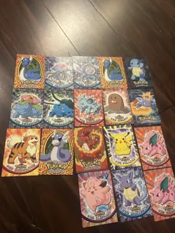Pokemon Topps Vintage Card Lot - Image 1