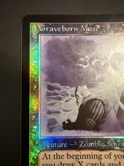 Magic the Gathering Legions Graveborn Muse Foil Card #73/145 MTG TCG CCG LP - Image 4