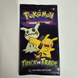 Pokemon 2023 Halloween Trick Or Trade 3 Card Booster Pack Brand New - Image 1