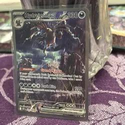 Hydreigon EX 169/086 POKEMON White Flare Full Art Illustration Rare SIR CARD NM - Image 4