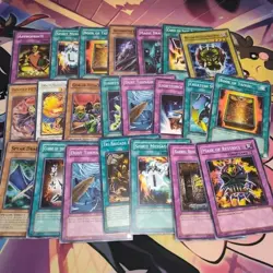 Yugioh TCG Card Lot of 226 Cards - Base, 1st Edition, Rare, Super Rare, & More - Image 5