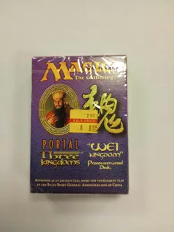 MTG Portal Three Kingdoms Theme Deck Wei Kingdom (ENGLISH) Sealed NIB Magic - Image 1