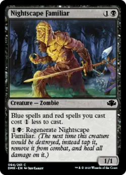 x4 Nightscape Familiar - Dominaria Remastered - NM - MTG - Image 1