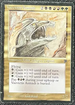 Magic the Gathering MTG Vaevictis Asmadi - Legends - HP - Image 1