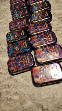LOT 15 Sealed Mini Tins Pokemon TCG Mega Evolution Mega Heroes | NEW - Image 2