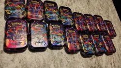 LOT 15 Sealed Mini Tins Pokemon TCG Mega Evolution Mega Heroes | NEW - Image 3