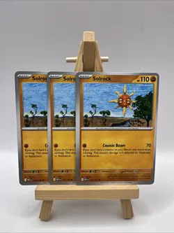 Solrock non holo 075/132 Pokemon Mega Evolutions MEG EN English NM/M - Image 4