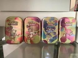 Pokemon TCG Scarlet and Violet 151 4 Mini Tins - Image 1