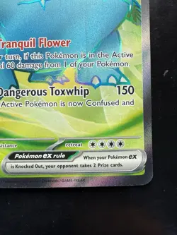 Pokemon Venusaur ex Scarlet & Violet 151 182/165 Holo Ultra Rare Full Art (NM) - Image 5