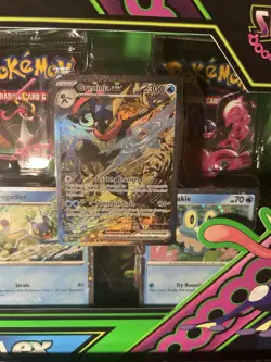 Pokemon TCG - Shrouded Fable Greninja and Kingdra EX Special Collection Sealed - Image 5