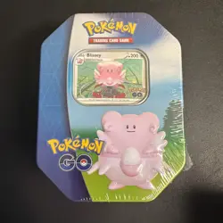 Pokemon TCG Pokemon Go Tin Blissey FACTORY SEALED FREE SHIPPING - Image 1