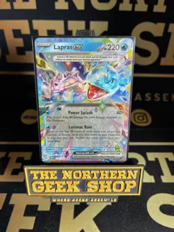 Lapras ex Tera 032/142 Double Rare Pokemon Stellar Crown SV7 - Image 1