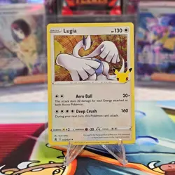 Lugia 22/25 Holographic Rare Celebrations Pokemon TCG Near Mint - Image 1