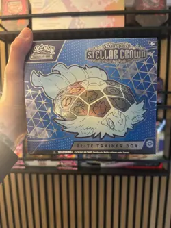 Pokemon TCG Stellar Crown ETB Elite Trainer Box - New Sealed (5 Available) - Image 1