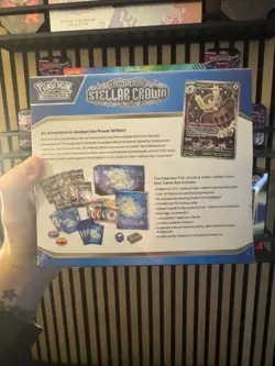 Pokemon TCG Stellar Crown ETB Elite Trainer Box - New Sealed (5 Available) - Image 2