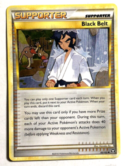 Black Belt 85/102 Triumphant Pokemon Uncommon LIGHTLY PLAYED LP - Image 1