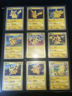 POKEMON HOLO PIKACHU PW 2010 WORLD COLLECTION - Image 1