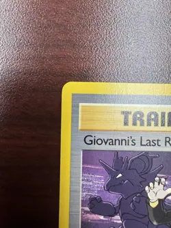Giovanni's Last Resort - 1st Edition - 105/132 Gym Challenge - Pokemon TCG 2000 - Image 3