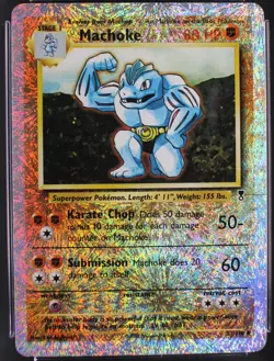 Pokemon ~ Legendary Collection ~ Machoke ~ Reverse Holo ~ CGC 9 Mint ~ #51 - Image 3