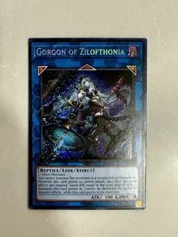 Gorgon of Zilofthonia DUAD-EN050 Duelist's Advance 1st Edition Secret Rare VLP - Image 1